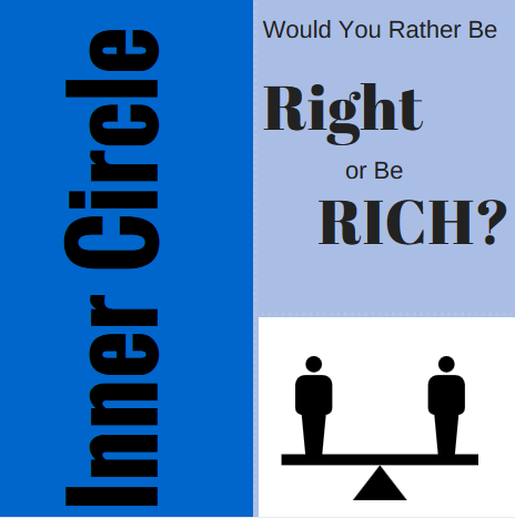 IC lesson: Be Right, or Be Rich?